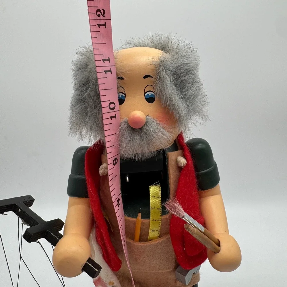Zims Heirloom Collectibles Geppetto Pinocchio Puppet Maker Nutcracker 11